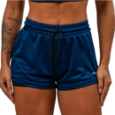 Shorts Compressão 2 em 1 Feminino Academia Caminhadas Corrida Bermuda Dupla Para Treino e Esportes
