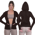 Jaquetinha Casaquinho Esportiva, Dry Fit - Academia - Fitness - Bolso, Capuz e Zíper. Proteção Solar UV50