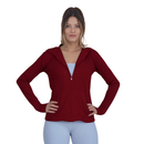 Jaquetinha Casaquinho Esportiva, Dry Fit - Academia - Fitness - Bolso, Capuz e Zíper. Proteção Solar UV50