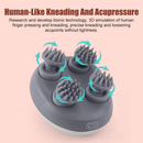 Massageador Elétrico Portátil para Cabeça, Ombros e Pescoço – Pequeno, Relaxante e Recarregável